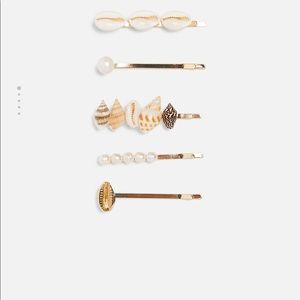 NWT ZARA  SOLDOUT SEASHELL HAIR CLIP